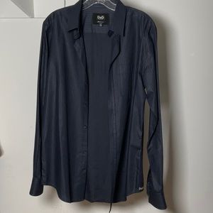 Dolce & Gabbana long sleeve button down Dark Blue Slim - M 48